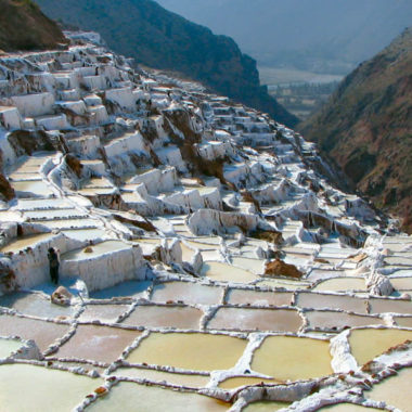 Salt mines in Maras